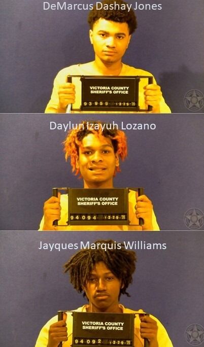 3 men arrested, charged with organized criminal activity and robbery